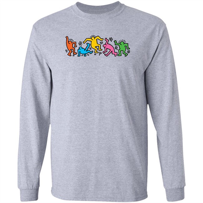 Keith Haring Pop Shop Five Dancers Shirt Five Dancers Keith Haring Pop Shop White Shirt Keith Haring Pop Shop Five Dancers Shirt Five Dancers Keith Haring Pop Shop White Shirt