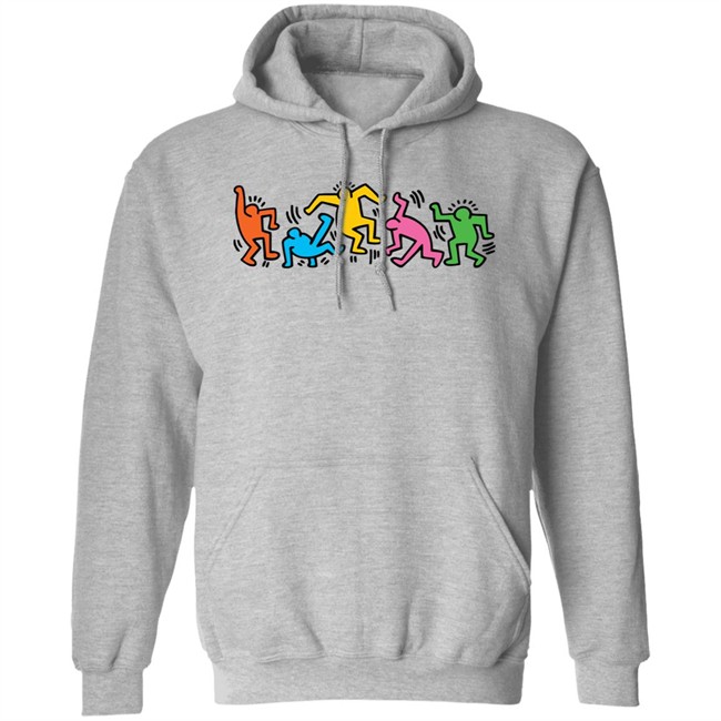 Keith Haring Pop Shop Five Dancers Shirt Five Dancers Keith Haring Pop Shop White Shirt Keith Haring Pop Shop Five Dancers Shirt Five Dancers Keith Haring Pop Shop White Shirt