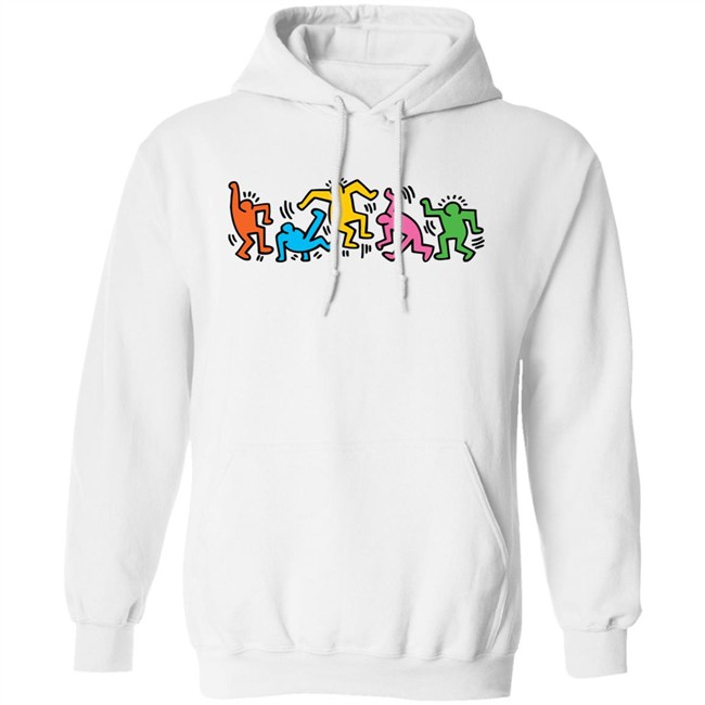 Keith Haring Pop Shop Five Dancers Shirt Five Dancers Keith Haring Pop Shop White Shirt Keith Haring Pop Shop Five Dancers Shirt Five Dancers Keith Haring Pop Shop White Shirt