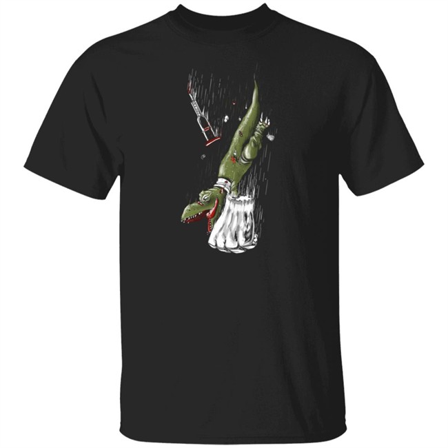How Ridiculous Merch Falling Rexy with Hulks Fist Shirt