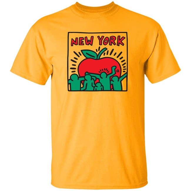 Keith Haring Pop Shop New York Apple T Shirt New York Apple Keith Haring Pop Shop White Shirts Keith Haring Pop Shop New York Apple T Shirt New York Apple Keith Haring Pop Shop White Shirts