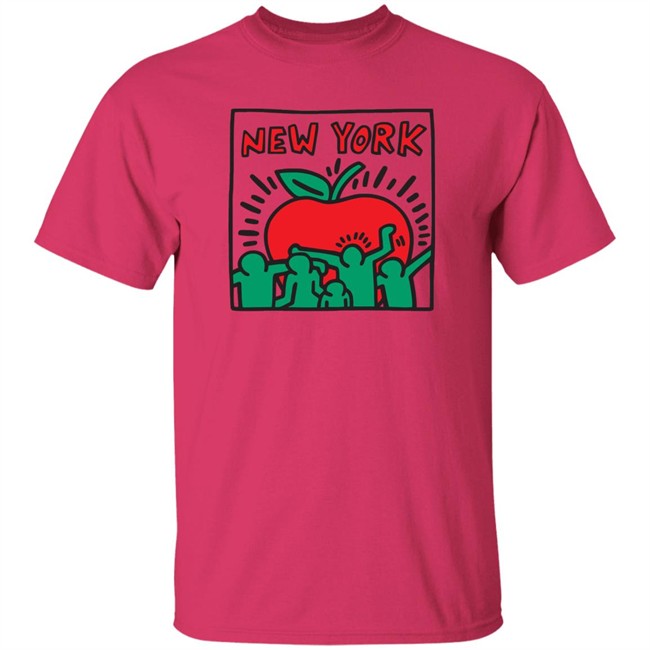 Keith Haring Pop Shop New York Apple T Shirt New York Apple Keith Haring Pop Shop White Shirts Keith Haring Pop Shop New York Apple T Shirt New York Apple Keith Haring Pop Shop White Shirts