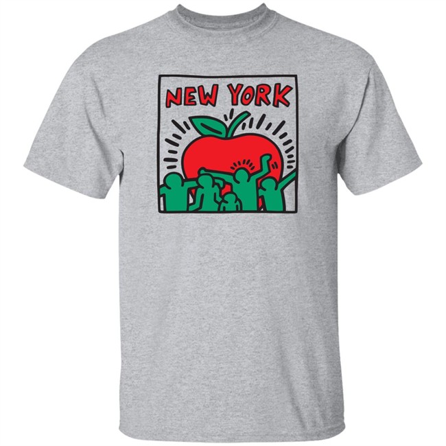 Keith Haring Pop Shop New York Apple T Shirt New York Apple Keith Haring Pop Shop White Shirts Keith Haring Pop Shop New York Apple T Shirt New York Apple Keith Haring Pop Shop White Shirts