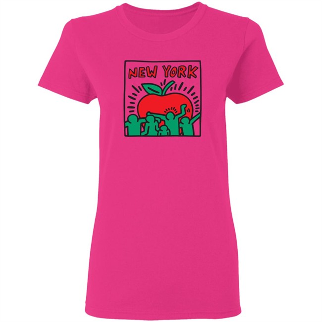 Keith Haring Pop Shop New York Apple T Shirt New York Apple Keith Haring Pop Shop White Shirts Keith Haring Pop Shop New York Apple T Shirt New York Apple Keith Haring Pop Shop White Shirts
