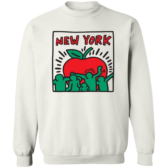 Keith Haring Pop Shop New York Apple T Shirt New York Apple Keith Haring Pop Shop White Shirts Keith Haring Pop Shop New York Apple T Shirt New York Apple Keith Haring Pop Shop White Shirts