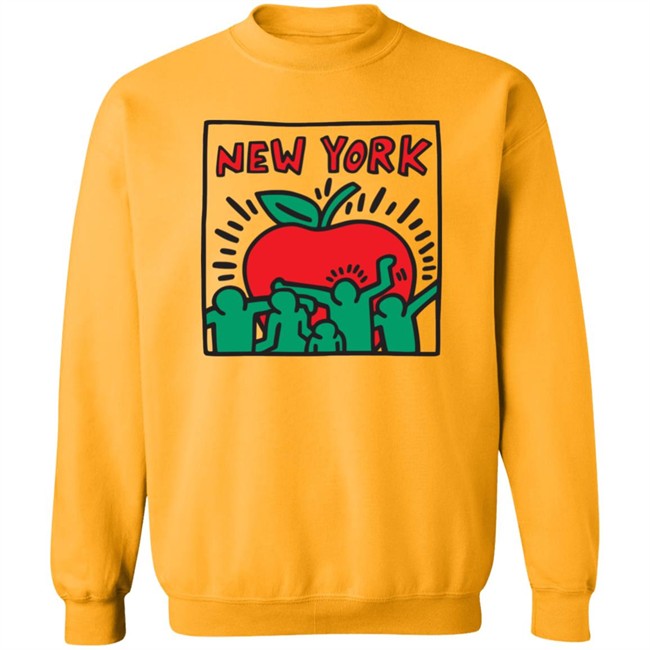 Keith Haring Pop Shop New York Apple T Shirt New York Apple Keith Haring Pop Shop White Shirts Keith Haring Pop Shop New York Apple T Shirt New York Apple Keith Haring Pop Shop White Shirts