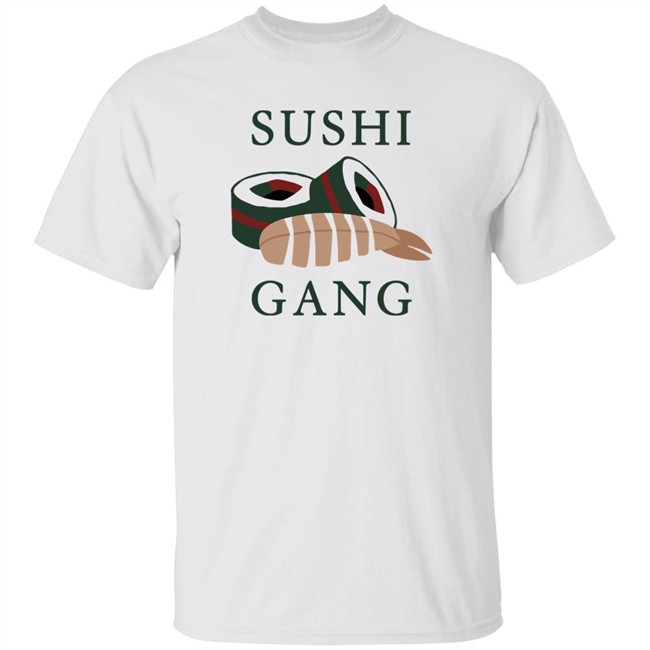 Bramfam The Sushi Gang Shirt The Sushi Gang Bramfam White T Shirt