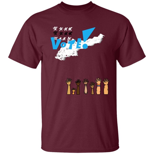 Kyle Kuzma Voter Tee The Kuzma x PUuma Vote T Shirt Kyle Kuzma Voter Tee The Kuzma x PUuma Vote T Shirt