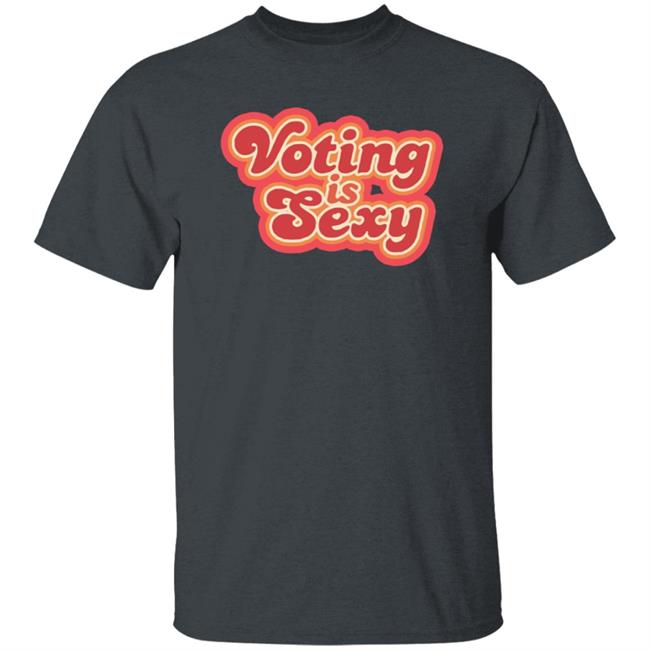 Voting Is Sexy T Shirt Zach Braff Voting Is Sexy T Shirt Zach Braff