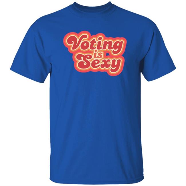 Voting Is Sexy T Shirt Zach Braff Voting Is Sexy T Shirt Zach Braff