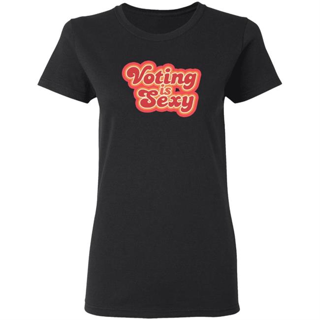 Voting Is Sexy T Shirt Zach Braff Voting Is Sexy T Shirt Zach Braff