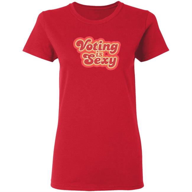 Voting Is Sexy T Shirt Zach Braff Voting Is Sexy T Shirt Zach Braff