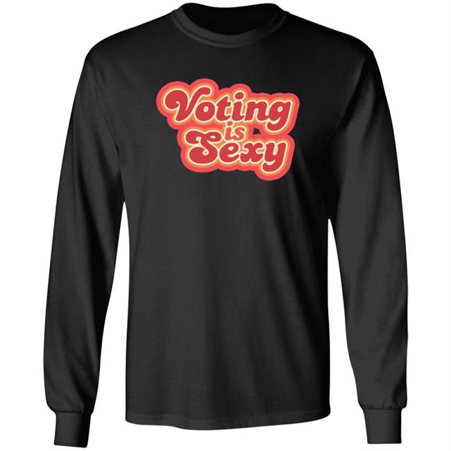 Voting Is Sexy T Shirt Zach Braff Voting Is Sexy T Shirt Zach Braff