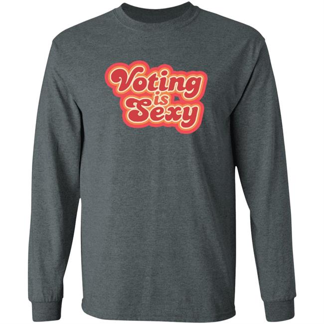 Voting Is Sexy T Shirt Zach Braff Voting Is Sexy T Shirt Zach Braff