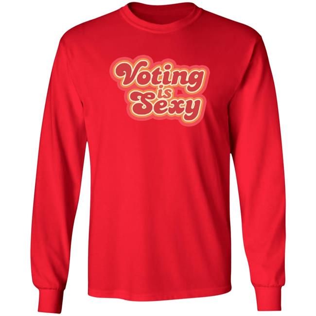 Voting Is Sexy T Shirt Zach Braff Voting Is Sexy T Shirt Zach Braff
