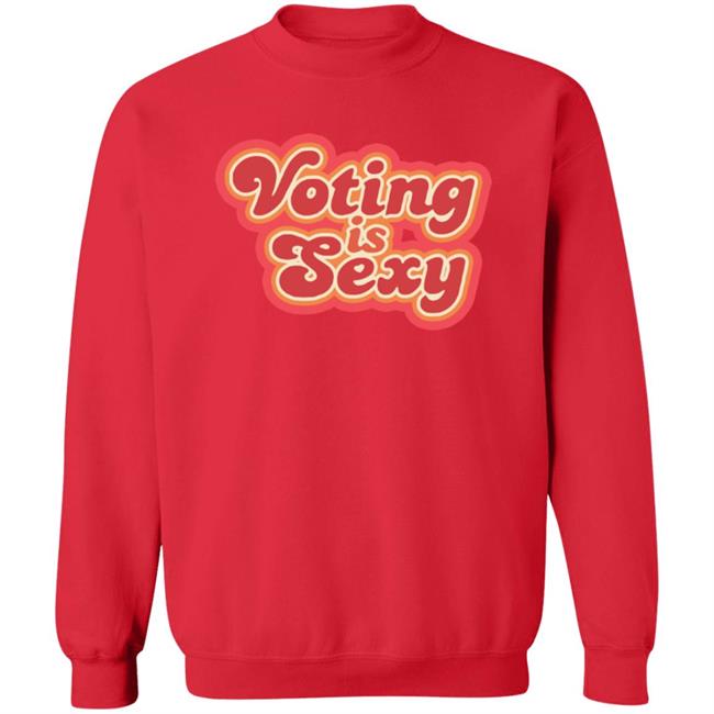 Voting Is Sexy T Shirt Zach Braff Voting Is Sexy T Shirt Zach Braff