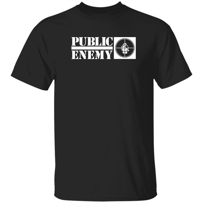 Public Enemy T shirt Public Enemy Rock Band Logo Black Shirts