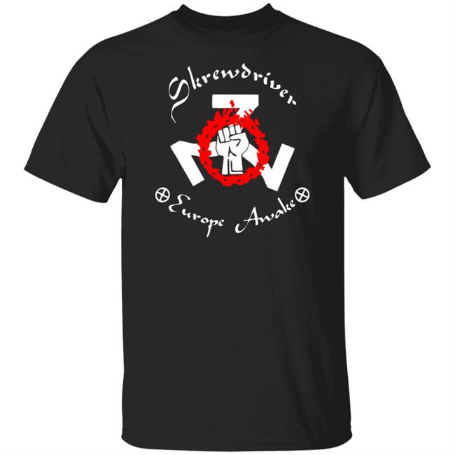 Shane Burley Skrewdriver Europe T Shirt