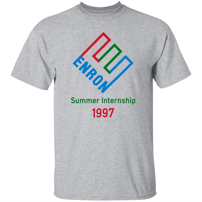 Enron Summer Internship Shirt Enron Summer Internship Shirt
