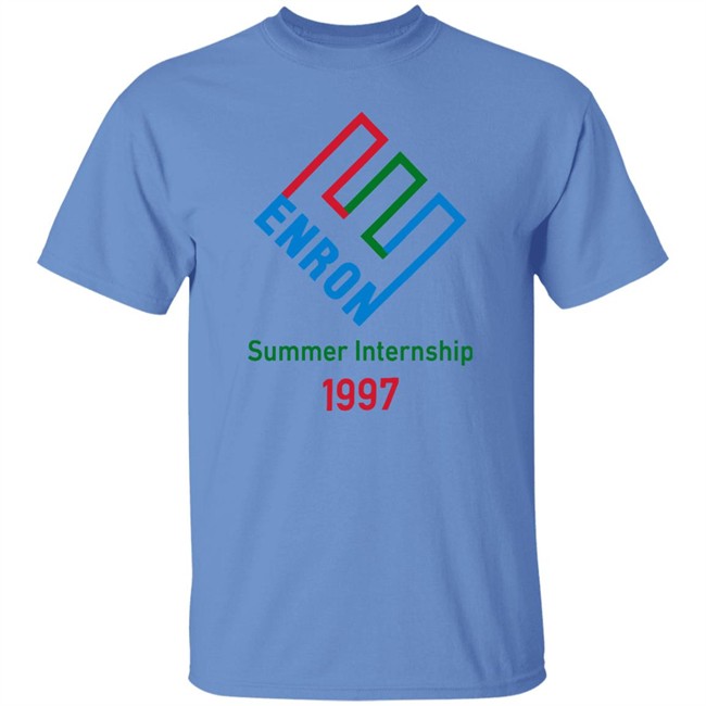 Enron Summer Internship Shirt Enron Summer Internship Shirt