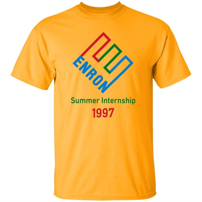 Enron Summer Internship Shirt Enron Summer Internship Shirt