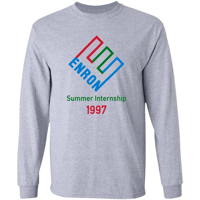 Enron Summer Internship Shirt Enron Summer Internship Shirt