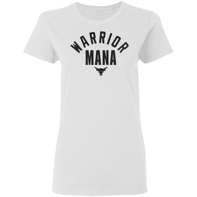 Warrior Mana White T Shirts Warrior Mana White T Shirts