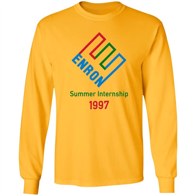 Enron Summer Internship Shirt Enron Summer Internship Shirt