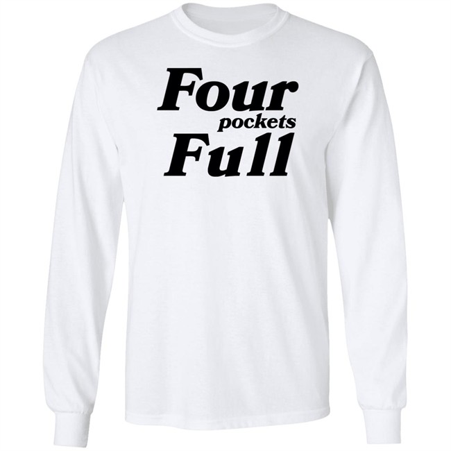 Four Pockets Full 4PF Shirt 4PFT White T Shirts Four Pockets Full 4PF Shirt 4PFT White T Shirts