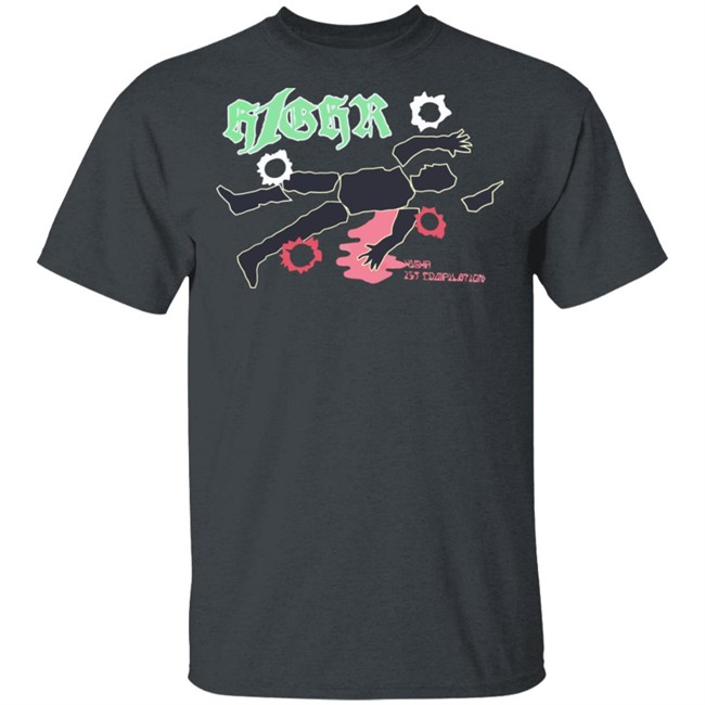 H1ghr Music Merch H1GHR 1ST Compilation Shirt H1ghr Music Merch H1GHR 1ST Compilation Shirt