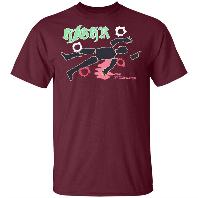 H1ghr Music Merch H1GHR 1ST Compilation Shirt H1ghr Music Merch H1GHR 1ST Compilation Shirt