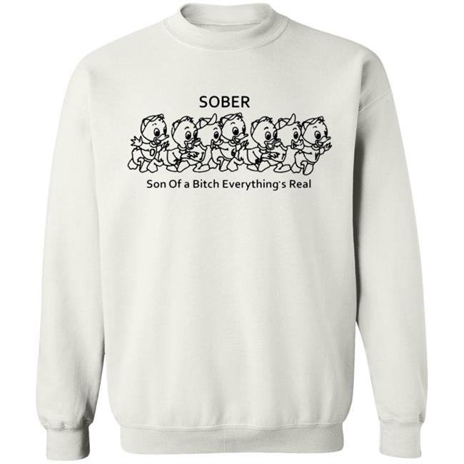 Sober Son Of A Bitch Everything Shirt Sober Son Of A Bitch Everything Shirt