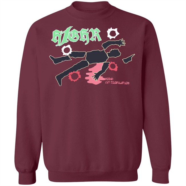 H1ghr Music Merch H1GHR 1ST Compilation Shirt H1ghr Music Merch H1GHR 1ST Compilation Shirt