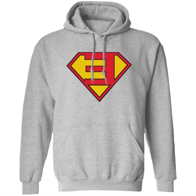 Eminem Super E Hoodie Super E Eminem Royal Hooded Sweatshirt Eminem Super E Hoodie Super E Eminem Royal Hooded Sweatshirt