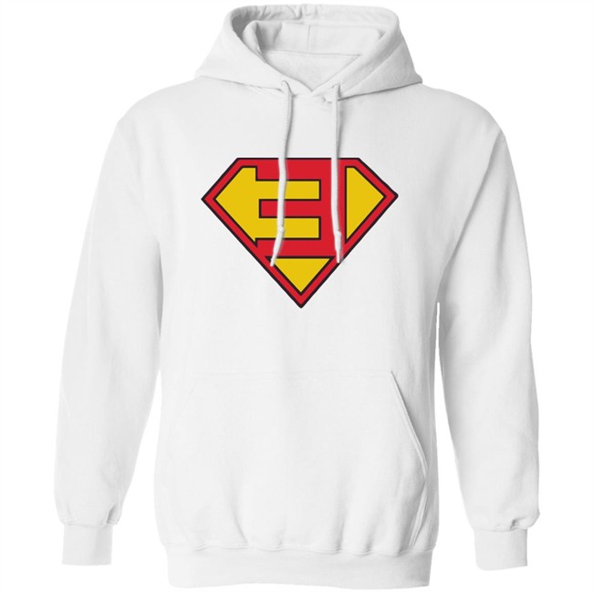 Eminem Super E Hoodie Super E Eminem Royal Hooded Sweatshirt Eminem Super E Hoodie Super E Eminem Royal Hooded Sweatshirt