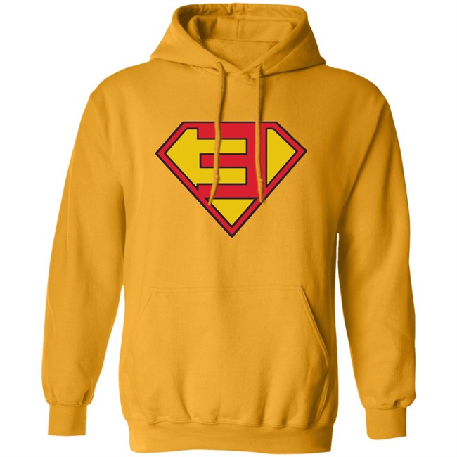 Eminem Super E Hoodie Super E Eminem Royal Hooded Sweatshirt Eminem Super E Hoodie Super E Eminem Royal Hooded Sweatshirt