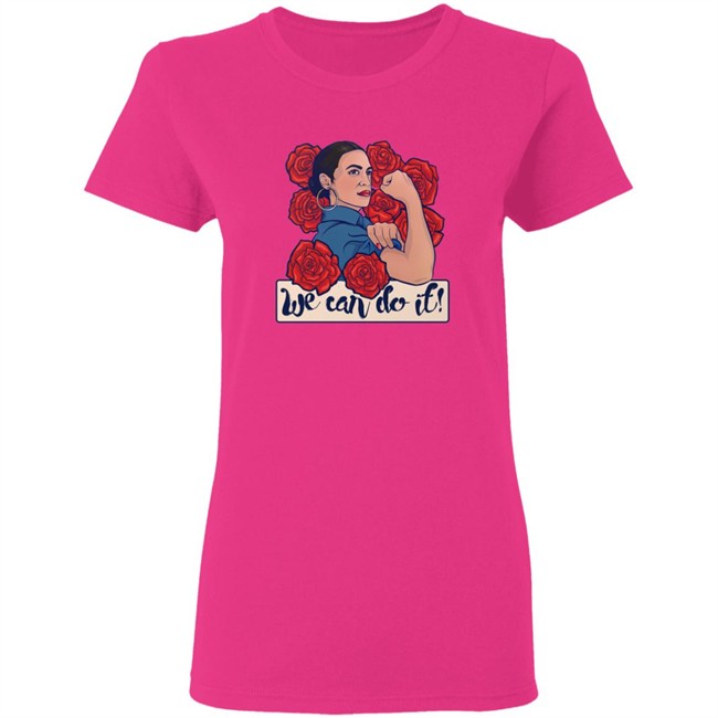 Aoc T Shirt We Can Do It Aoc T Shirt We Can Do It
