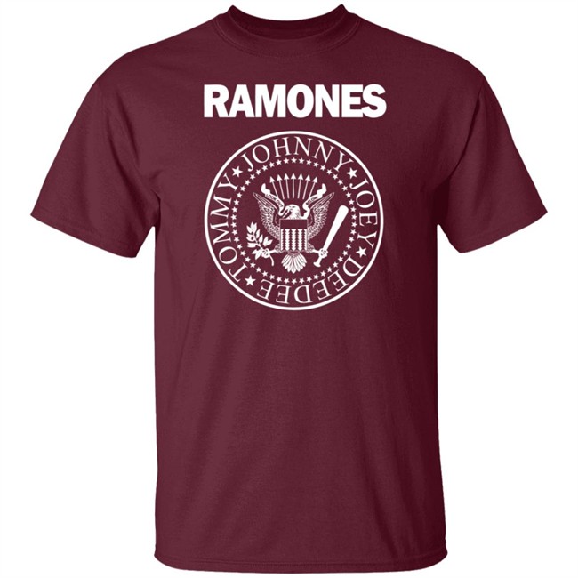 Ramones T Shirt RockWaresUSA Ramones Men's Presidential Seal Shirt Black Ramones T Shirt RockWaresUSA Ramones Men's Presidential Seal Shirt Black