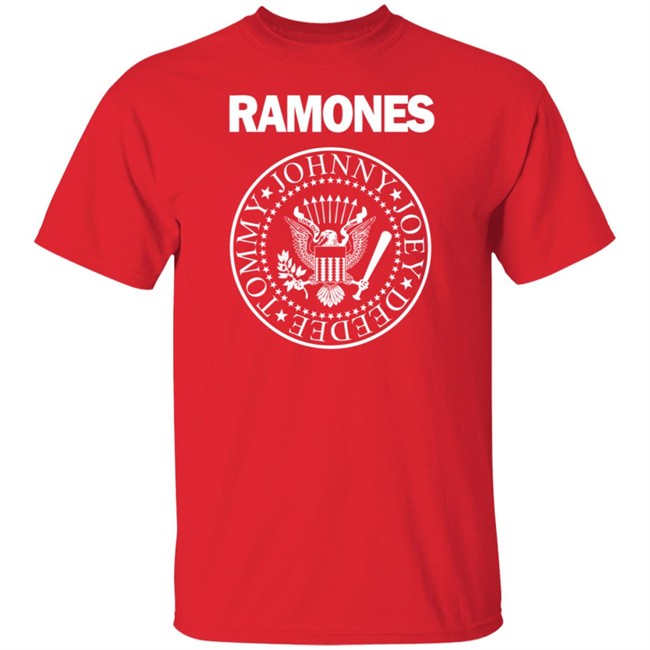 Ramones T Shirt RockWaresUSA Ramones Men's Presidential Seal Shirt Black Ramones T Shirt RockWaresUSA Ramones Men's Presidential Seal Shirt Black