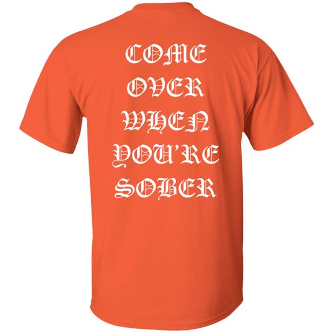 Lil Peep Merch Come Over When You'Re Sober Hoodie Lil Peep Merch Come Over When You'Re Sober Hoodie