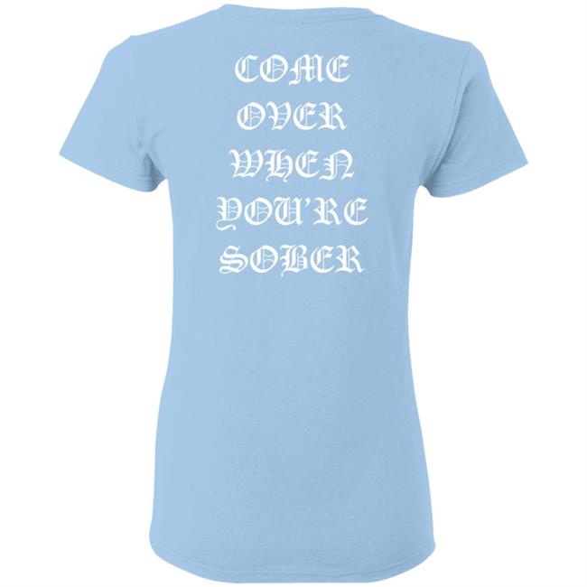Lil Peep Merch Come Over When You'Re Sober Hoodie Lil Peep Merch Come Over When You'Re Sober Hoodie