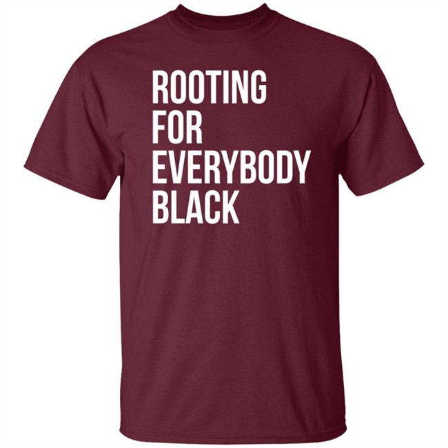 Rooting For Everybody Black Hoodie Rooting For Everybody Black Hoodie