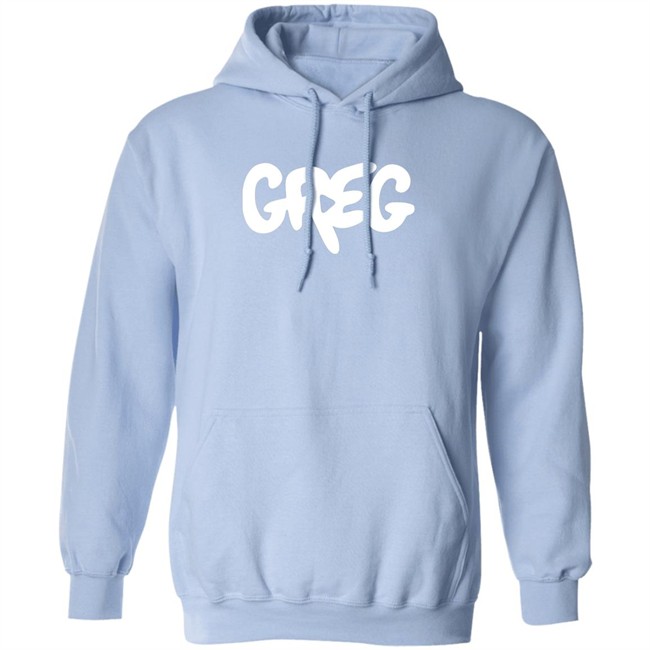 Danny Gonzalez Greg 2.0 Hoodie Greg 2.0 Danny Gonzalez Blue Hooded Sweatshirt