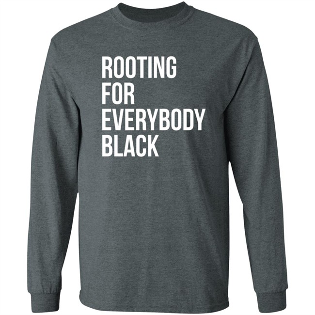 Rooting For Everybody Black Hoodie Rooting For Everybody Black Hoodie