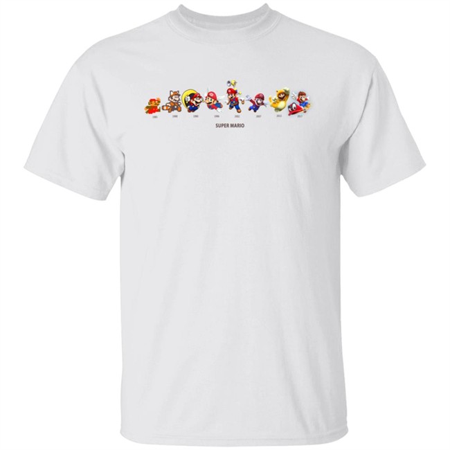Mario 35th Anniversary Merch Mario 35th Anniversary Shirt