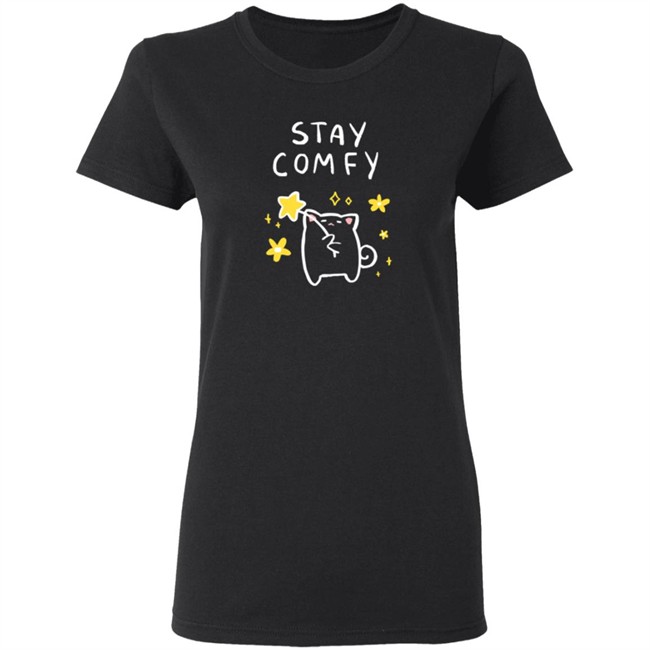 Lilypichu Merch Temmies Flowers And Stars Black T Shirt Lilypichu Merch Temmies Flowers And Stars Black T Shirt