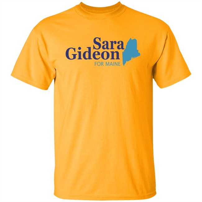 Sara Gideon White Logo Tee Sara Gideon For Senate T Shirt Sara Gideon White Logo Tee Sara Gideon For Senate T Shirt