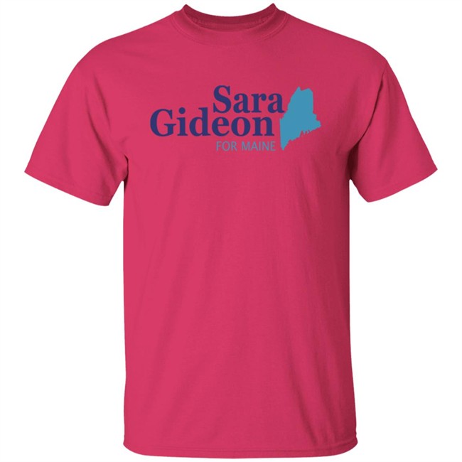 Sara Gideon White Logo Tee Sara Gideon For Senate T Shirt Sara Gideon White Logo Tee Sara Gideon For Senate T Shirt