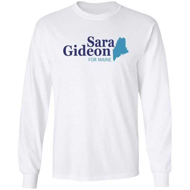 Sara Gideon White Logo Tee Sara Gideon For Senate T Shirt Sara Gideon White Logo Tee Sara Gideon For Senate T Shirt