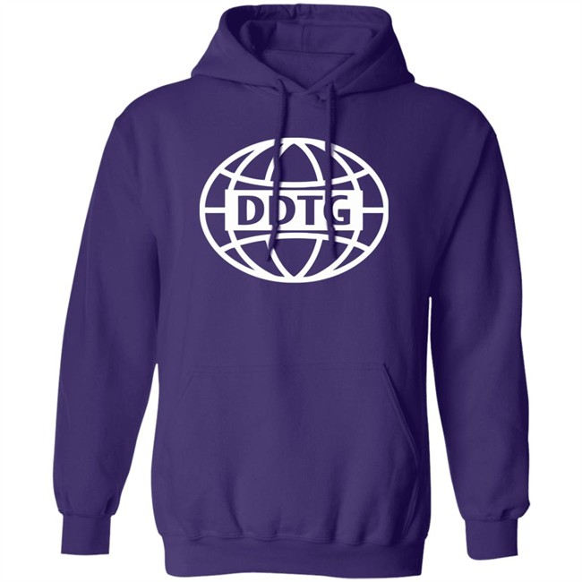 Barstool Sports Ddtg Hoodie Ddtg Barstool Sports Purple Hooded Sweatshirt